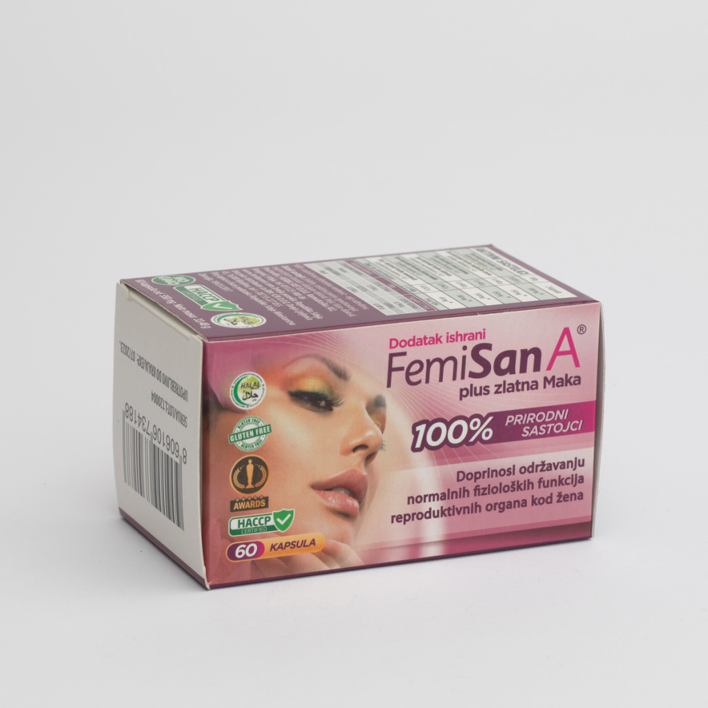 Femisan A kapsule – 60 kapsula – Klik apoteka
